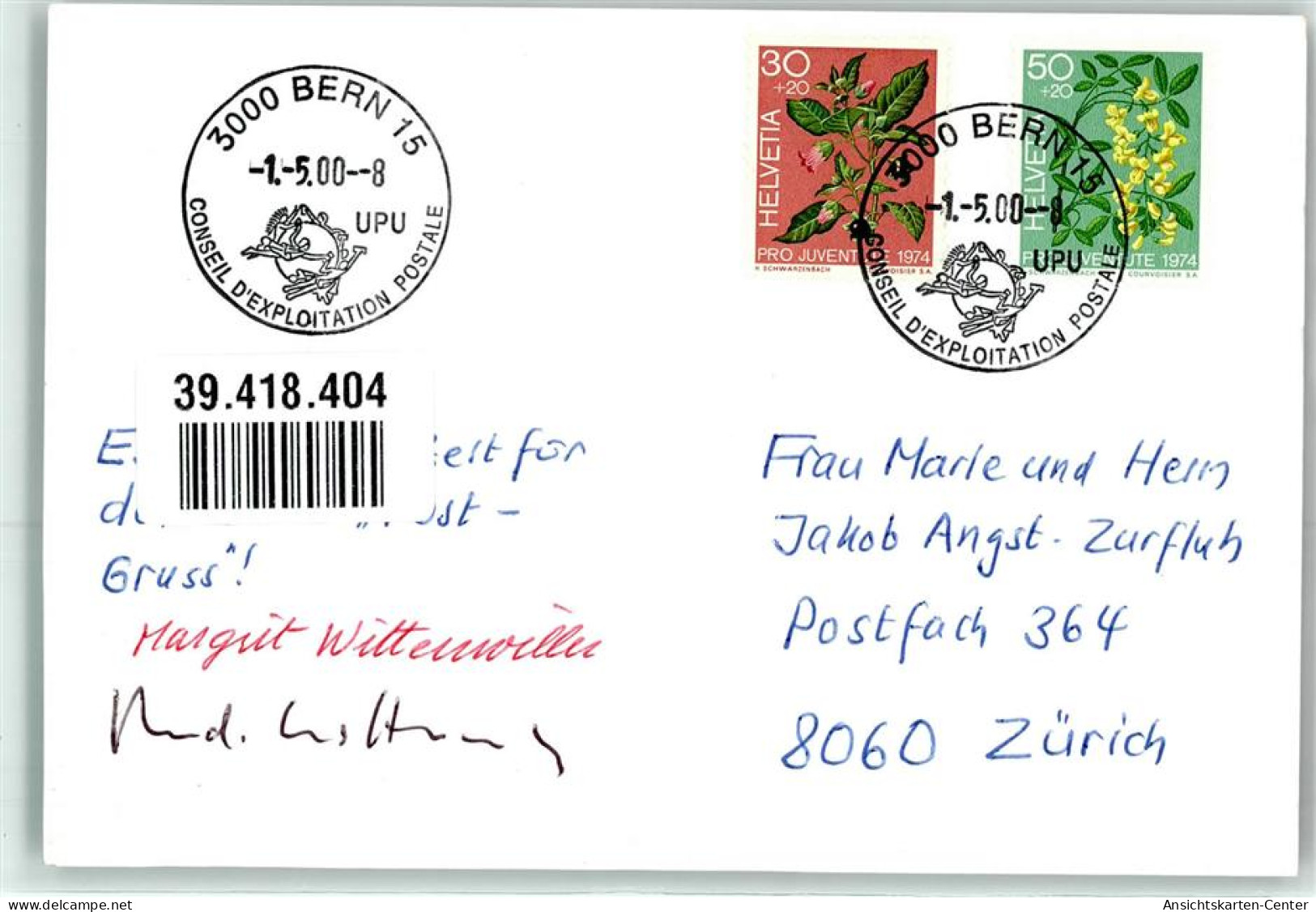 39418404 - Bern - Altri & Non Classificati