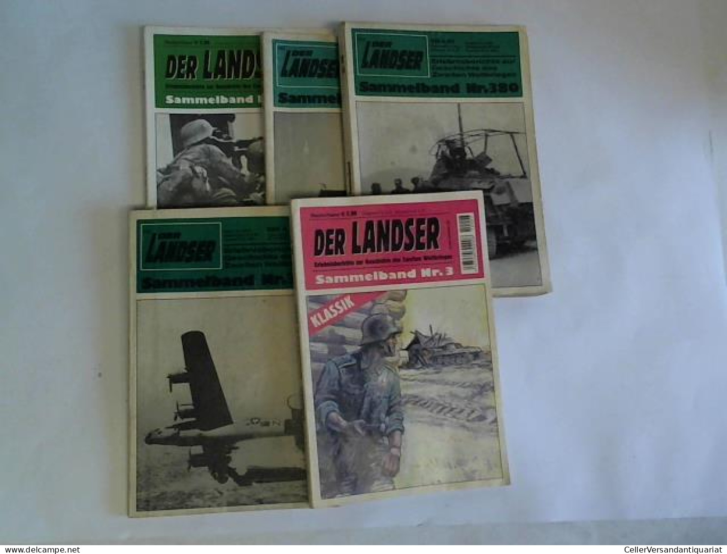 Erlebnisberichte Zur Geschichte Des Zweiten Weltkrieges. 5 Sammelbände Von (Der Landser) - Non Classificati