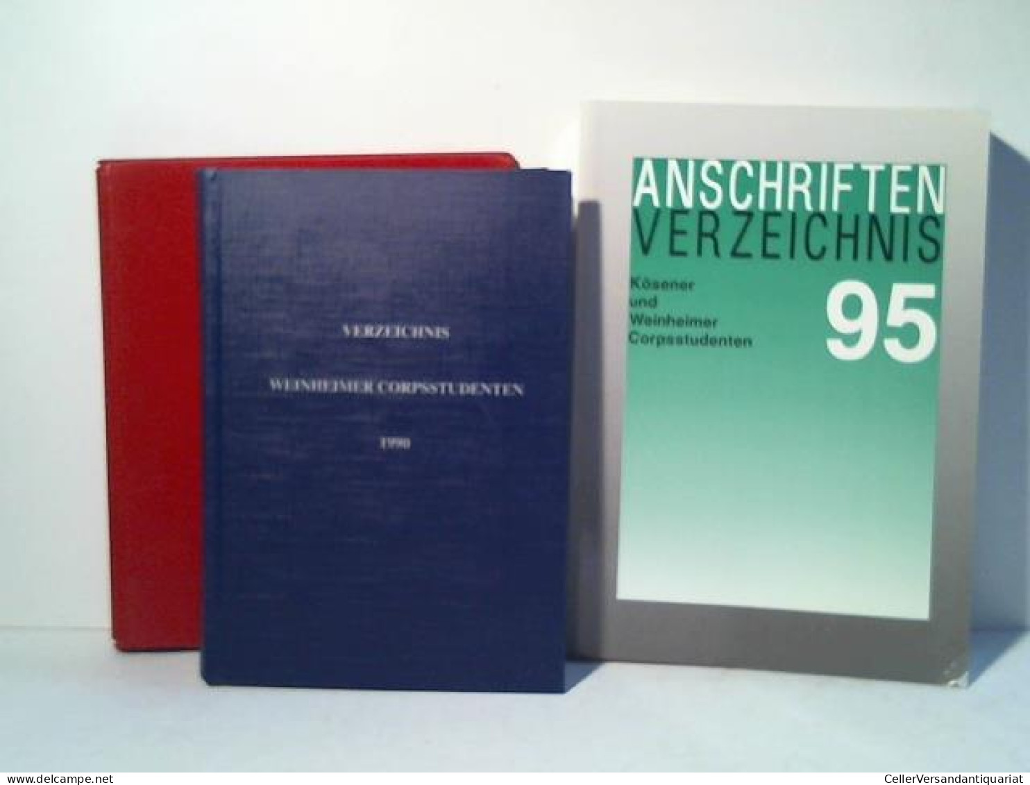 3 Bände Von (Kösener Und Weinheimer Corpsstudenten/ Corps Friso-Cheruskia) - Non Classificati