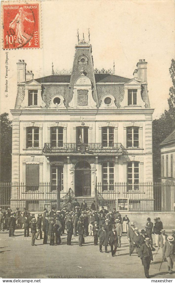 VERNEUIL Hôtel De Ville - Verneuil-sur-Avre