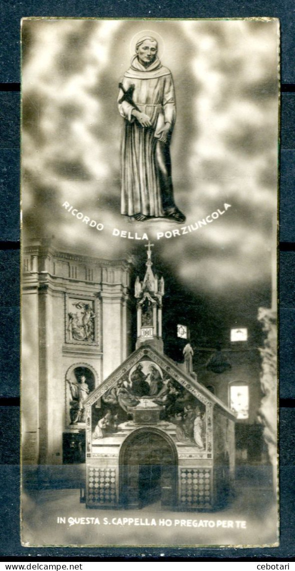 SANTINO - Santuario Di S. Maria Degli Angeli (Assisi) - San Francesco - Santino. - Images Religieuses