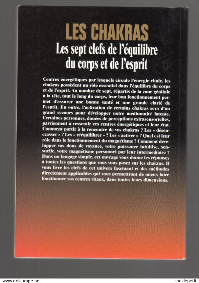 JEAN DAUBIER LES CHAKRAS Les Sept Clefs De L'équilibre Du Corps Et De L'esprit - Esotérisme