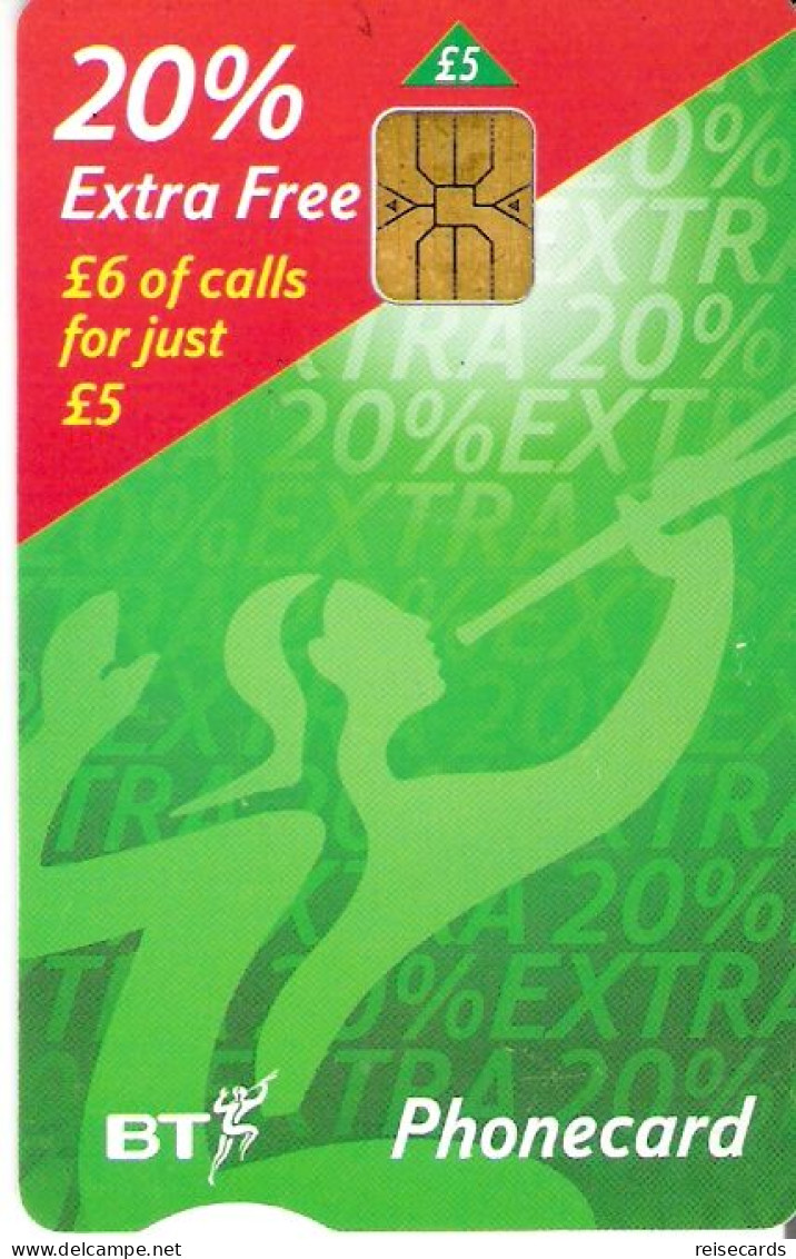 Great Britain: British Telecom - Guide To Use The Phonecard, 20% Extra Free - Other & Unclassified