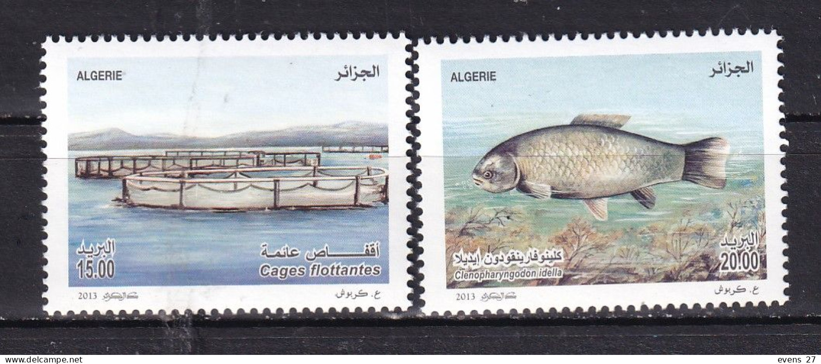 ALGERIA-2013-FISH FARMING-MNH. - Algérie (1962-...)