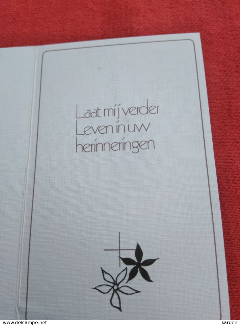Doodsprentje Lambertus Smit / Rotterdam ( NL ) 15/7/1907 Hamme 18/4/1989 ( Anna Vernimmen ) - Religion & Esotérisme