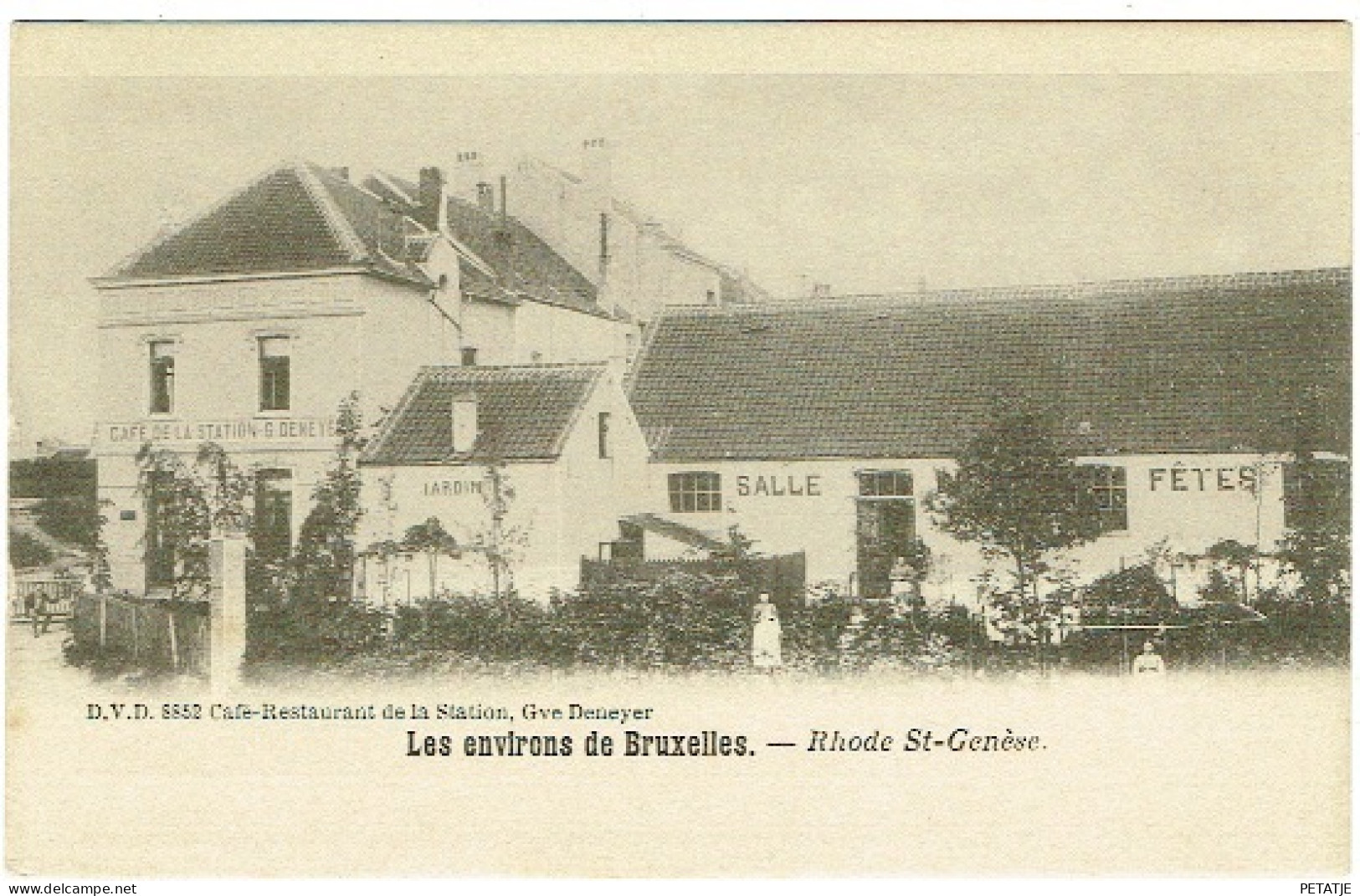 Rhode-Saint-Genèse , Café-Restaurant De La Station - St-Genesius-Rode