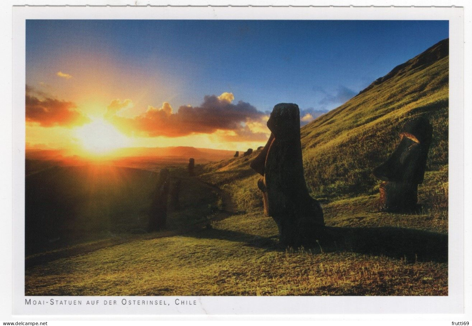 AK 214403 RAPA NUI / EASTER ISLANDS / ISLA DE PASCUA  - Moai-Statuen Auf Der Osterinsel - Rapa Nui