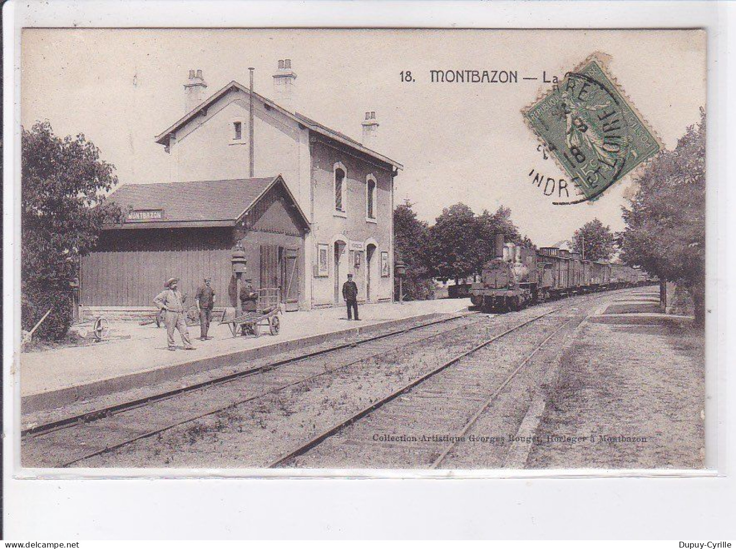 MONTBAZON: La Gare - Très Bon état - Montbazon