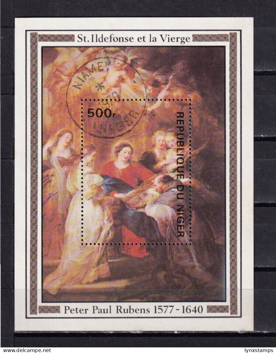 LI07 Niger 1978 The 400th Anniversary Of The Birth Of Peter Paul Rubens - Niger (1960-...)