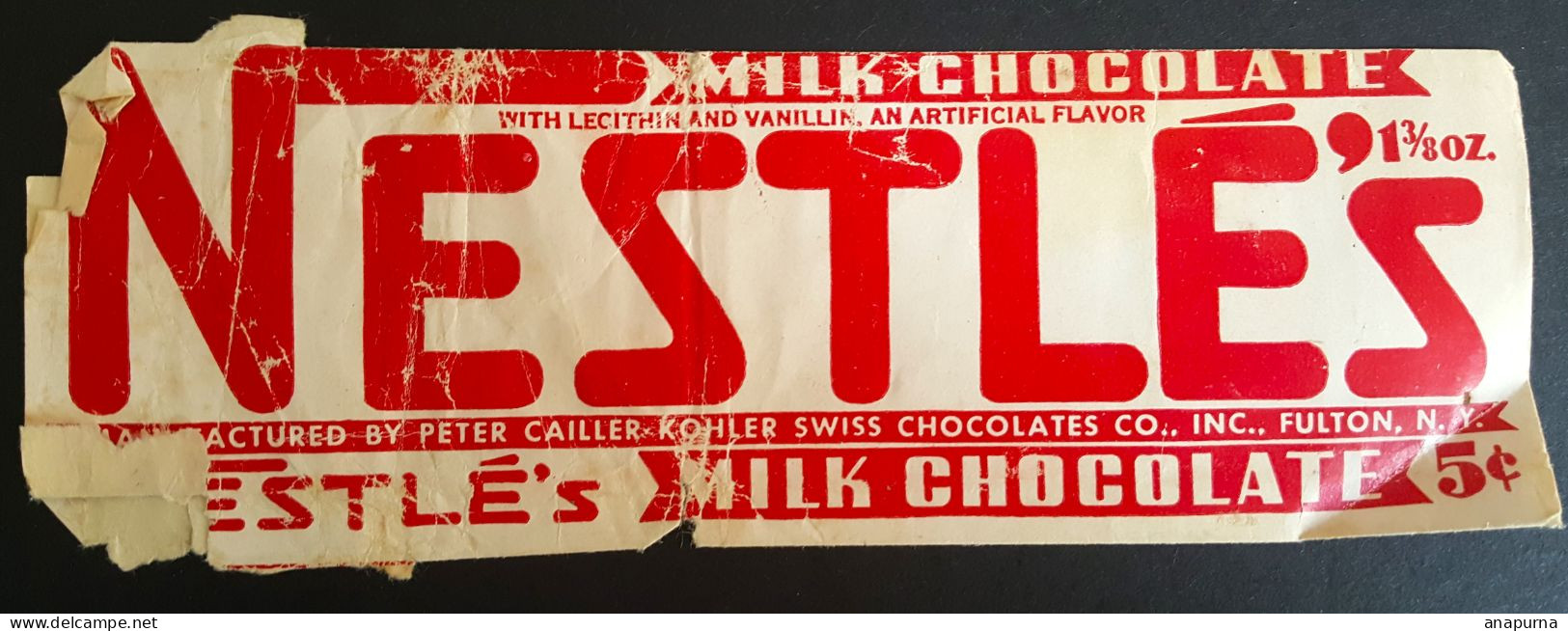 Nestlé,USA, Food Fights For Freedom, Milk Chocolate, Packaging WW2 - 1939-45