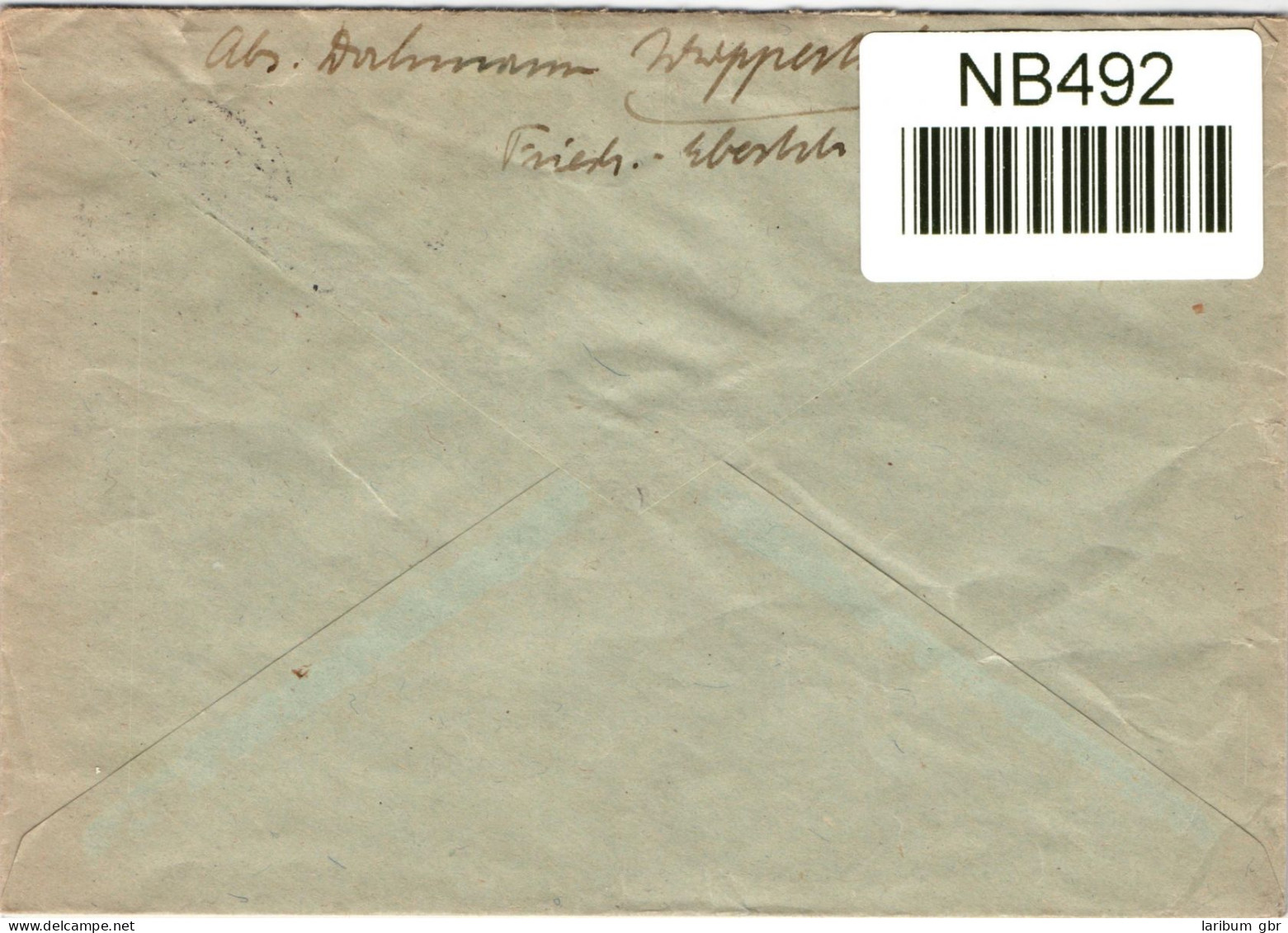 BRD Bund 130 DZ Auf Brief Als Einzelfrankatur Vom Eckrand Mit DZ 7 #NB492 - Other & Unclassified