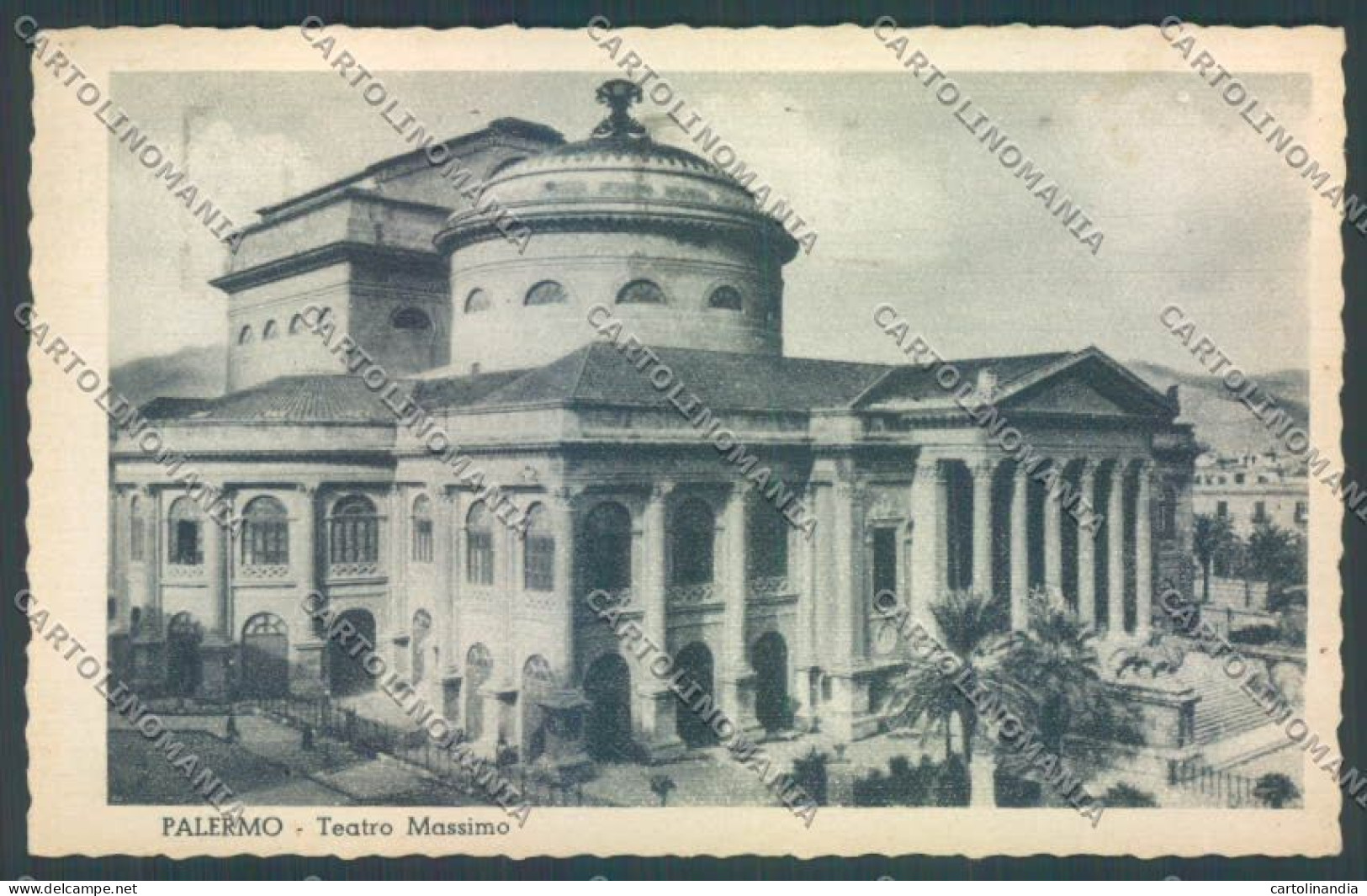 Palermo Città Teatro Massimo Cartolina ZT7565 - Palermo