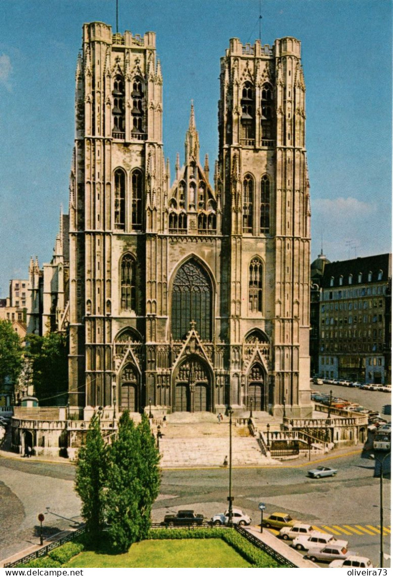 BRUXELLES - Cathédrale Saint Michel - Monuments, édifices