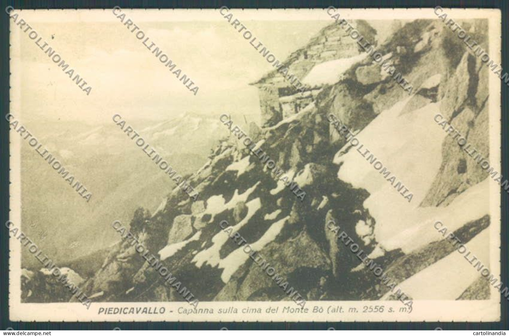 Biella Piedicavallo Rifugio Monte Bò Cartolina ZT5583 - Biella