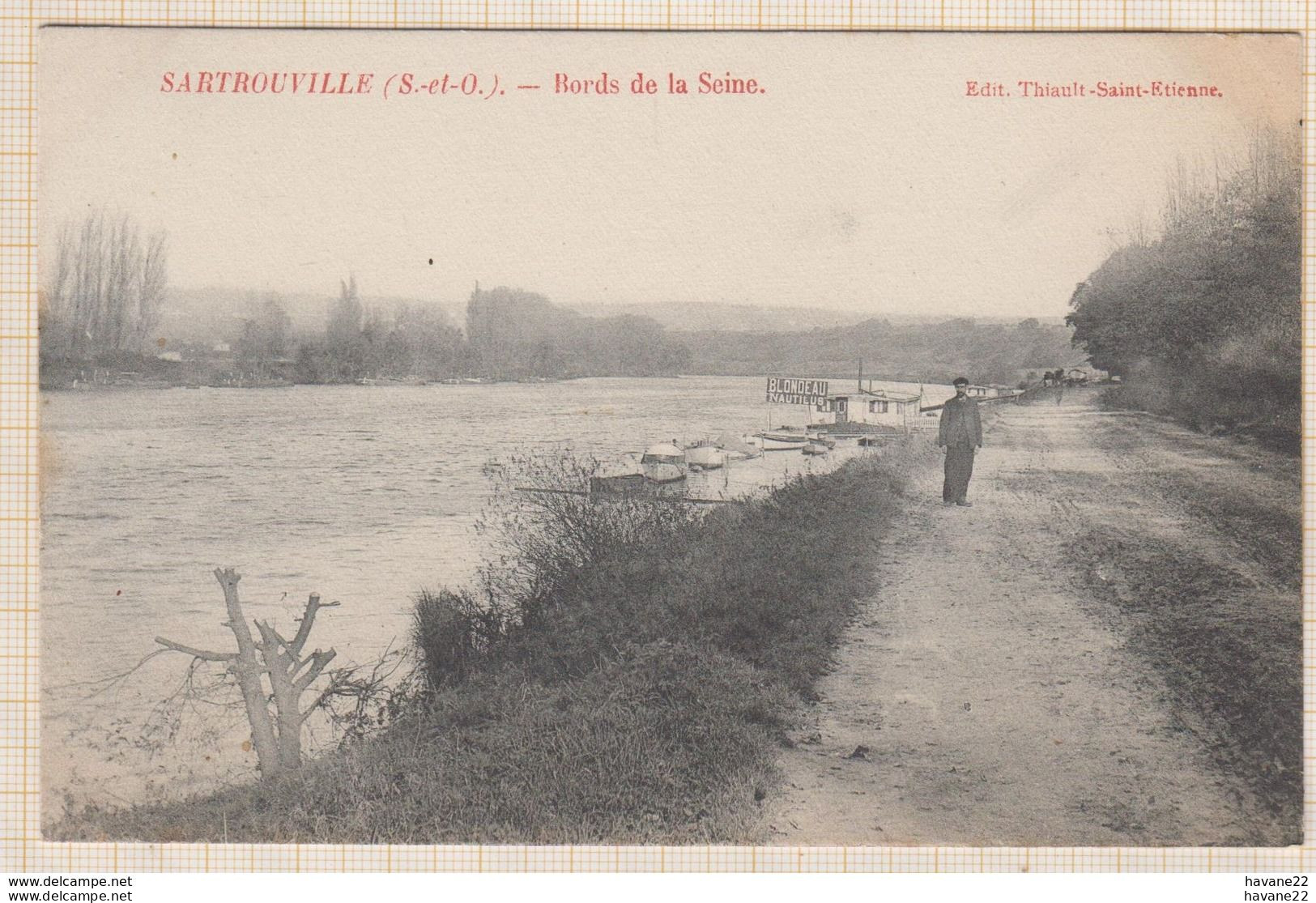 8AK3639 SARTROUVILLE BORDS DE LA SEINE 2  SCAN - Sartrouville