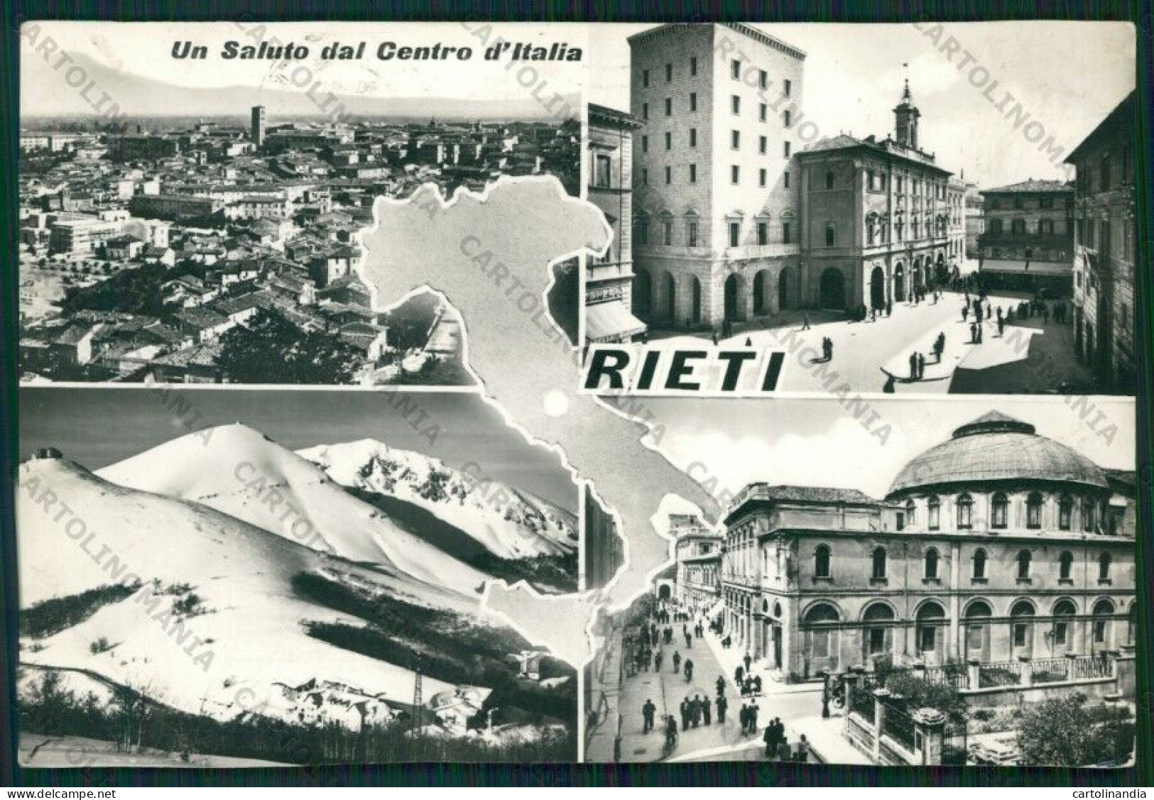 Rieti Città Foto FG Cartolina ZK2021 - Rieti