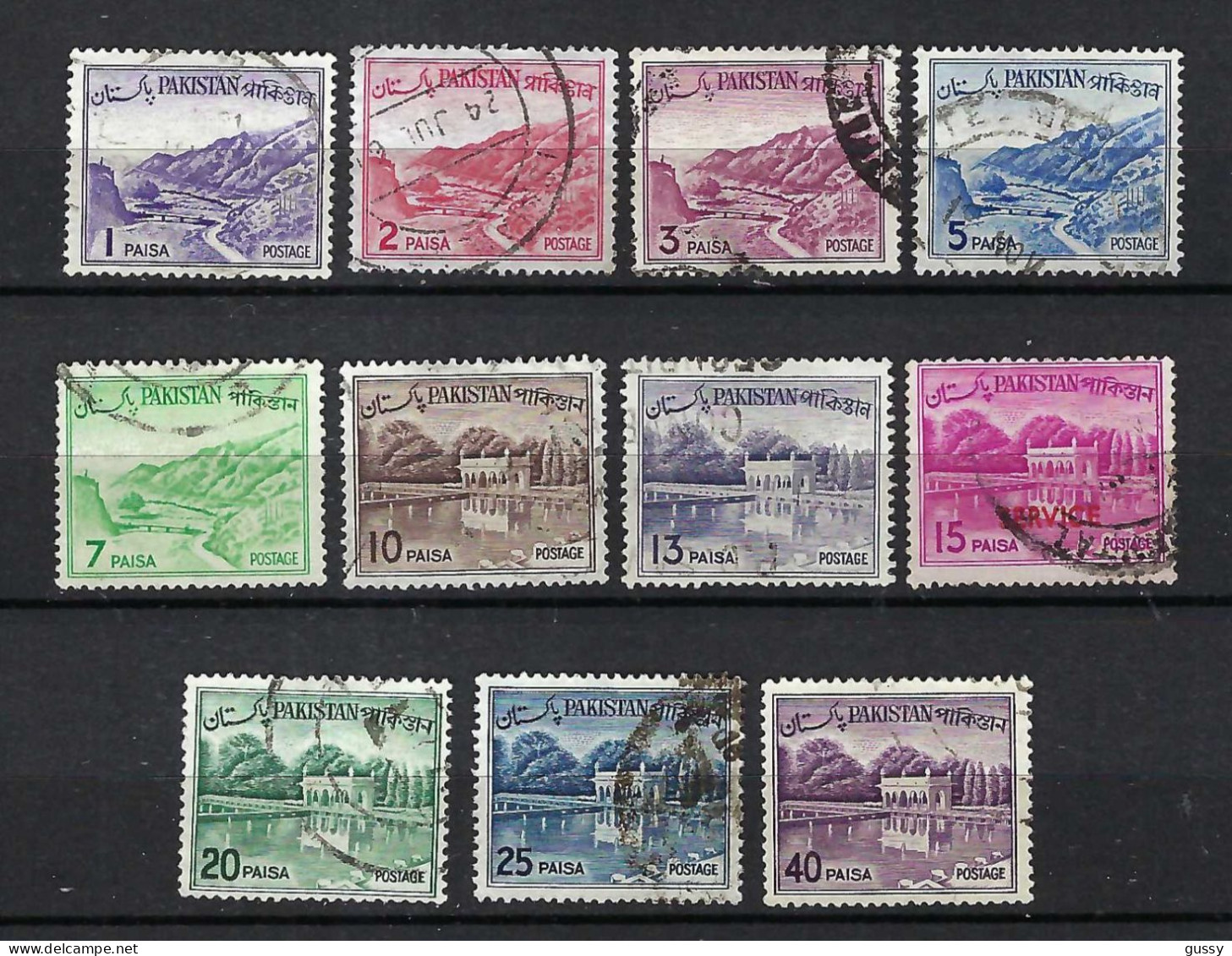 PAKISTAN Ca.1950-60: Lot D' Obl. - Pakistan