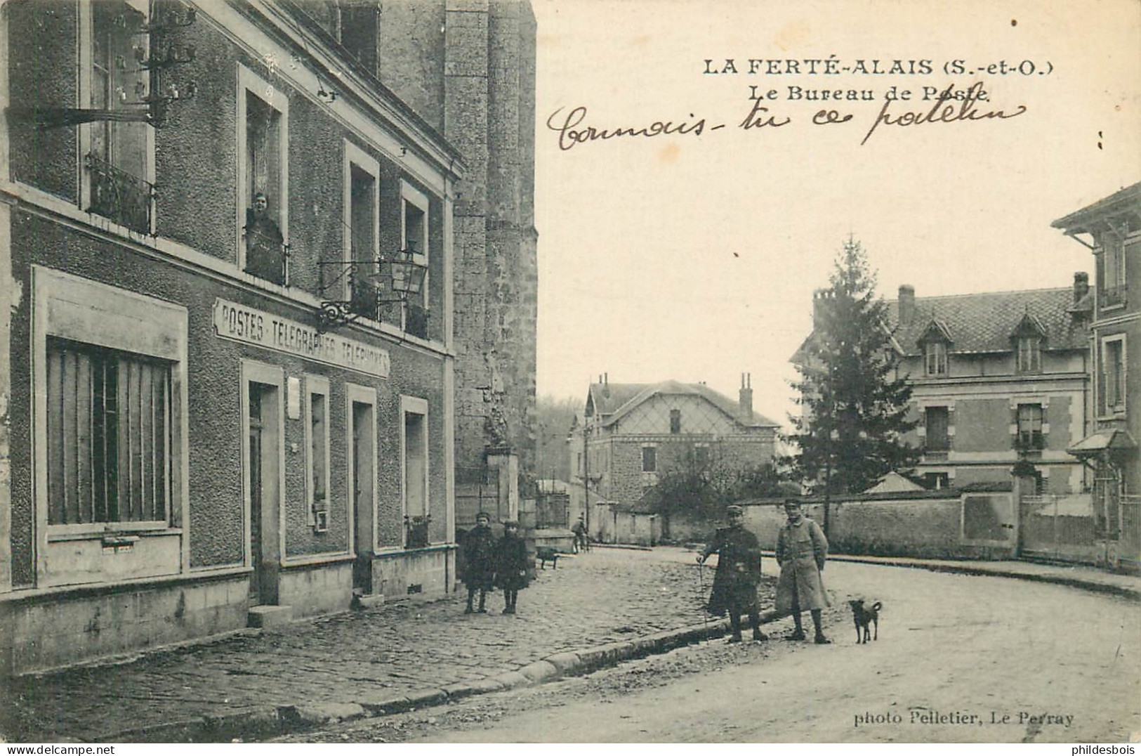 ESSONNE  LA FERTE ALAIS   Le Bureau De Poste - La Ferte Alais