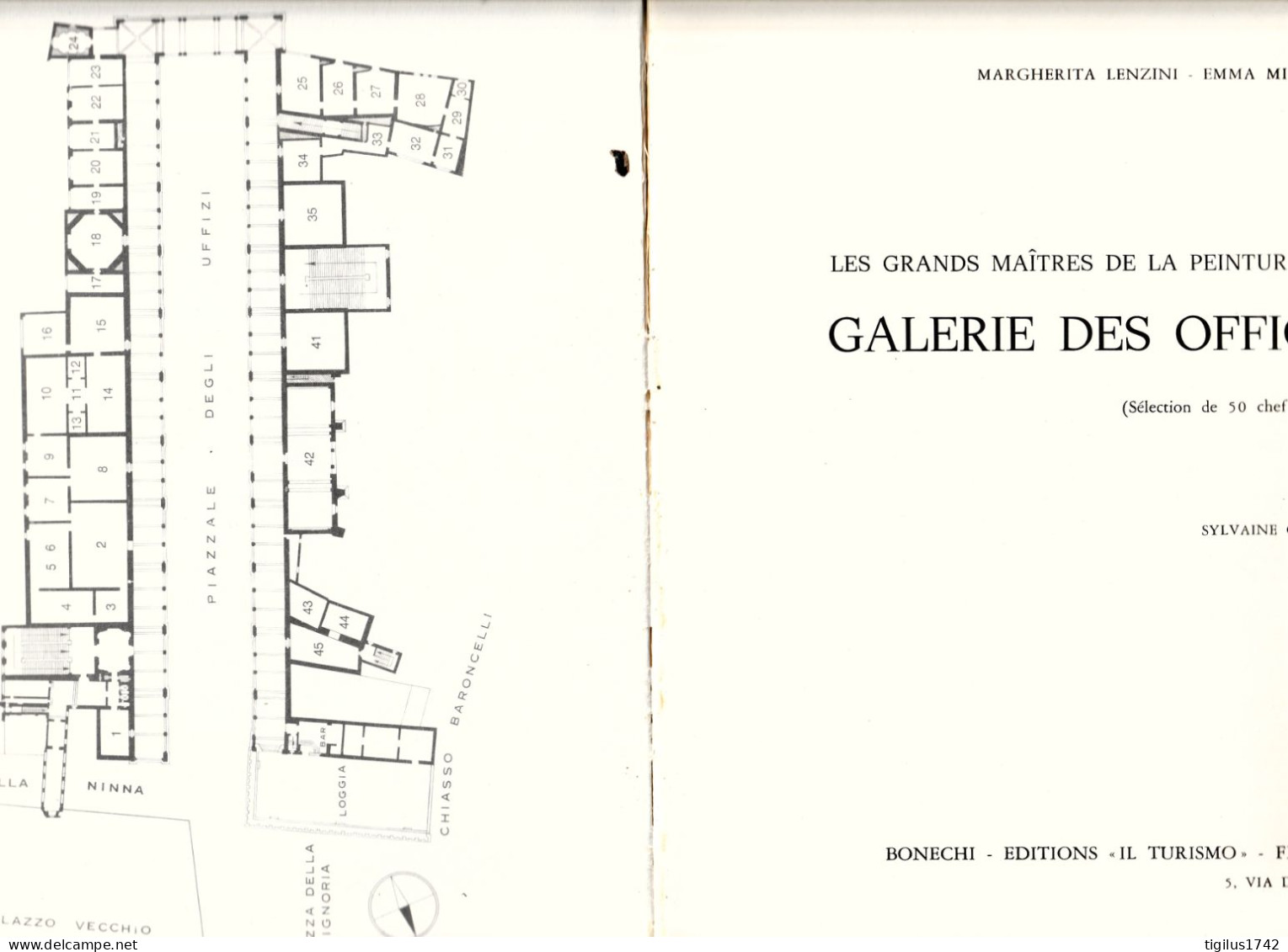 Lenzini M. Et Micheletti E. Les Grands Maîtres De La Peinture De La Galerie Des Offices. Bonechi Ed. Florence, 1968 - Art