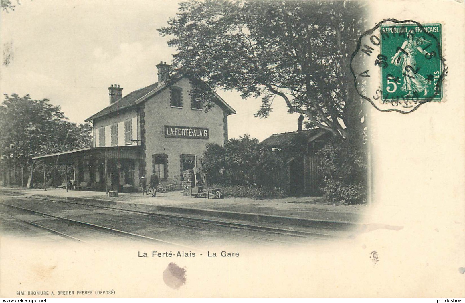 ESSONNE  LA FERTE ALAIS   La Gare - La Ferte Alais