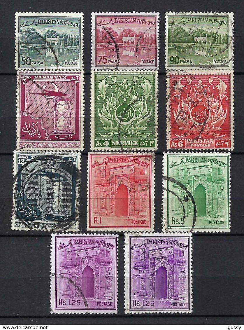 PAKISTAN Ca.1950-60: Lot D' Obl. - Pakistan