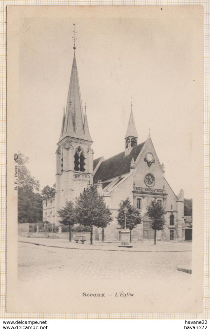 8AK3643 Sceaux L'eglise 2  SCAN - Sceaux