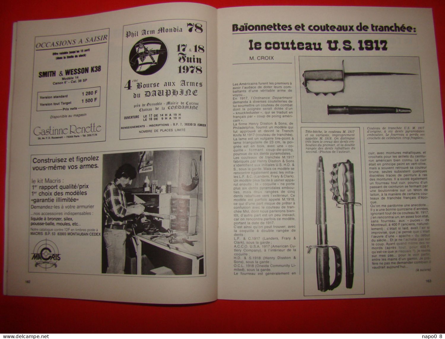 lot de 23 magazines " CIBLES " la revue des armes et du tir