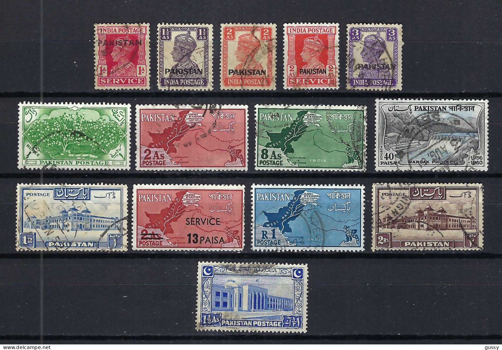 PAKISTAN Ca.1950-60: Lot D' Obl. - Pakistan