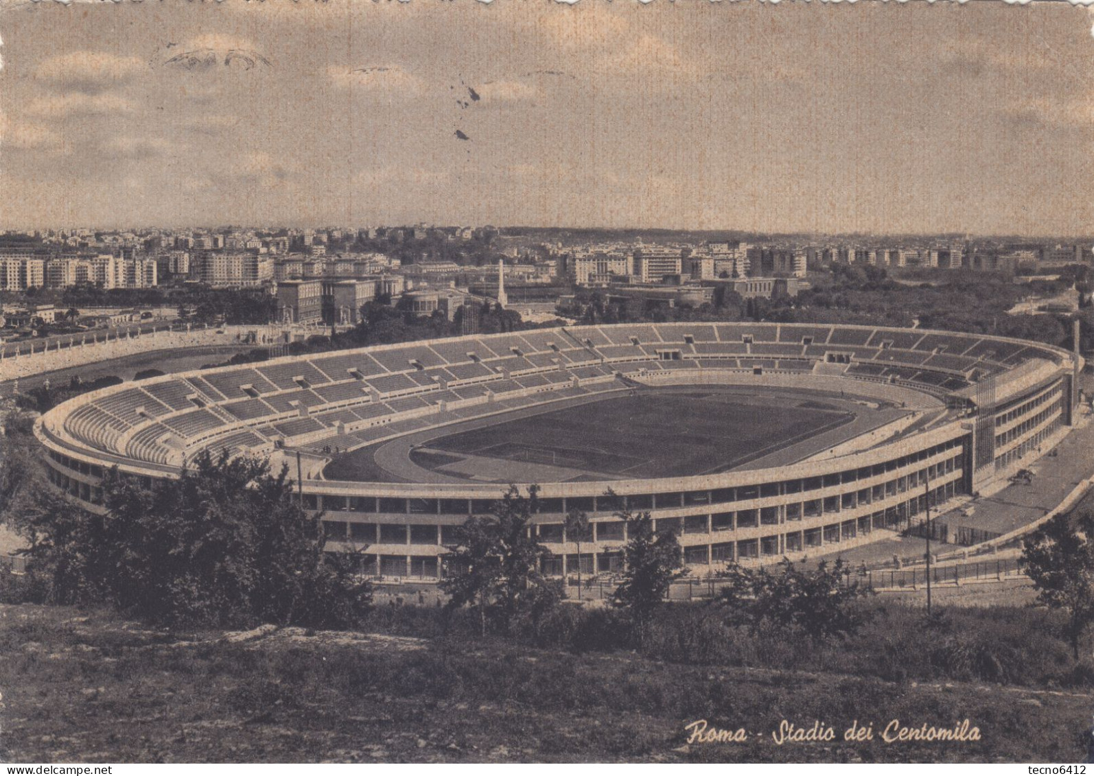 Roma - Stadio Dei Centomila - Viaggiata - Estadios E Instalaciones Deportivas