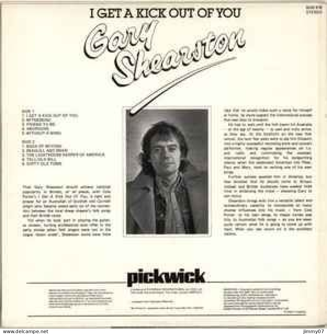 Gary Shearston - I Get A Kick Out Of You (LP, Comp) - Rock