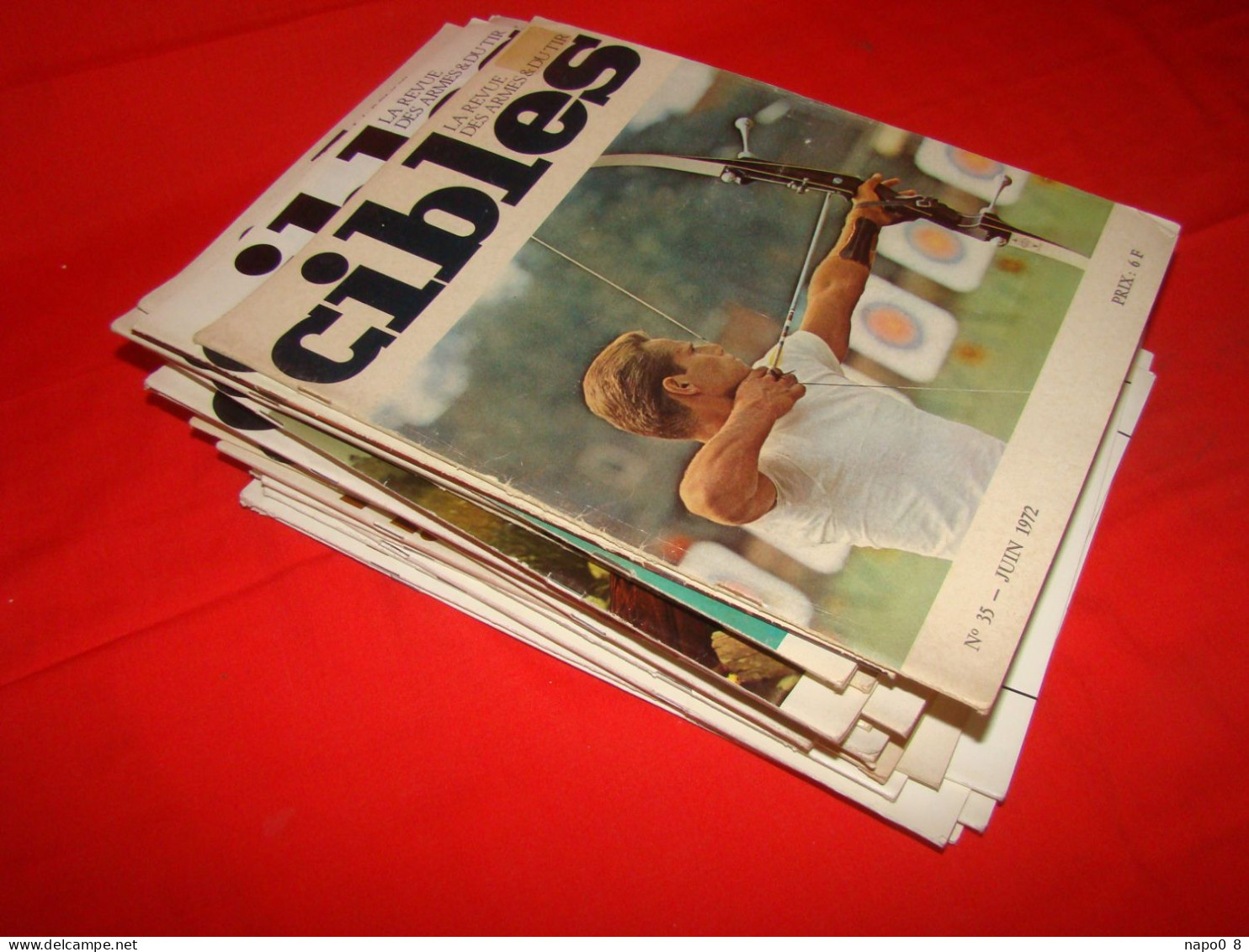 Lot De 23 Magazines " CIBLES " La Revue Des Armes Et Du Tir - Französisch