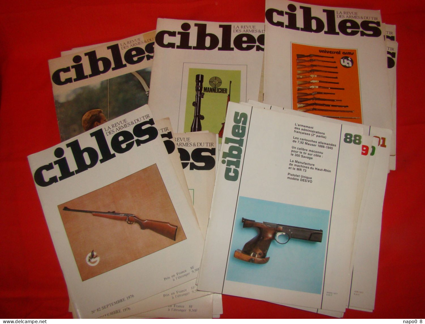 Lot De 23 Magazines " CIBLES " La Revue Des Armes Et Du Tir - Francese