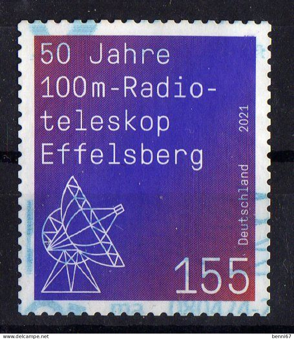 ALLEMAGNE Germany 2021 Radio Telescope Obl. - Gebruikt
