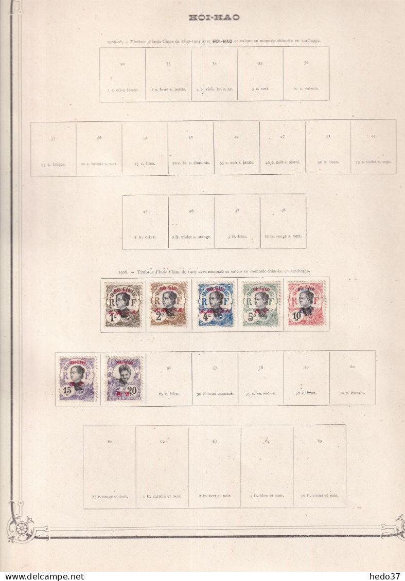 Hoï-Hao - Collection - Neufs Sans Gomme / Oblitérés - B/TB - Unused Stamps