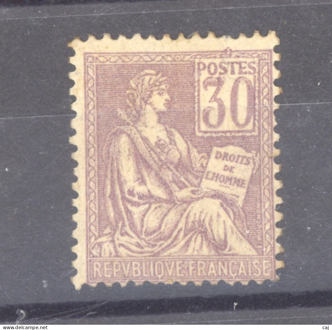 France  :  Yv  115  *   GNO - 1900-02 Mouchon