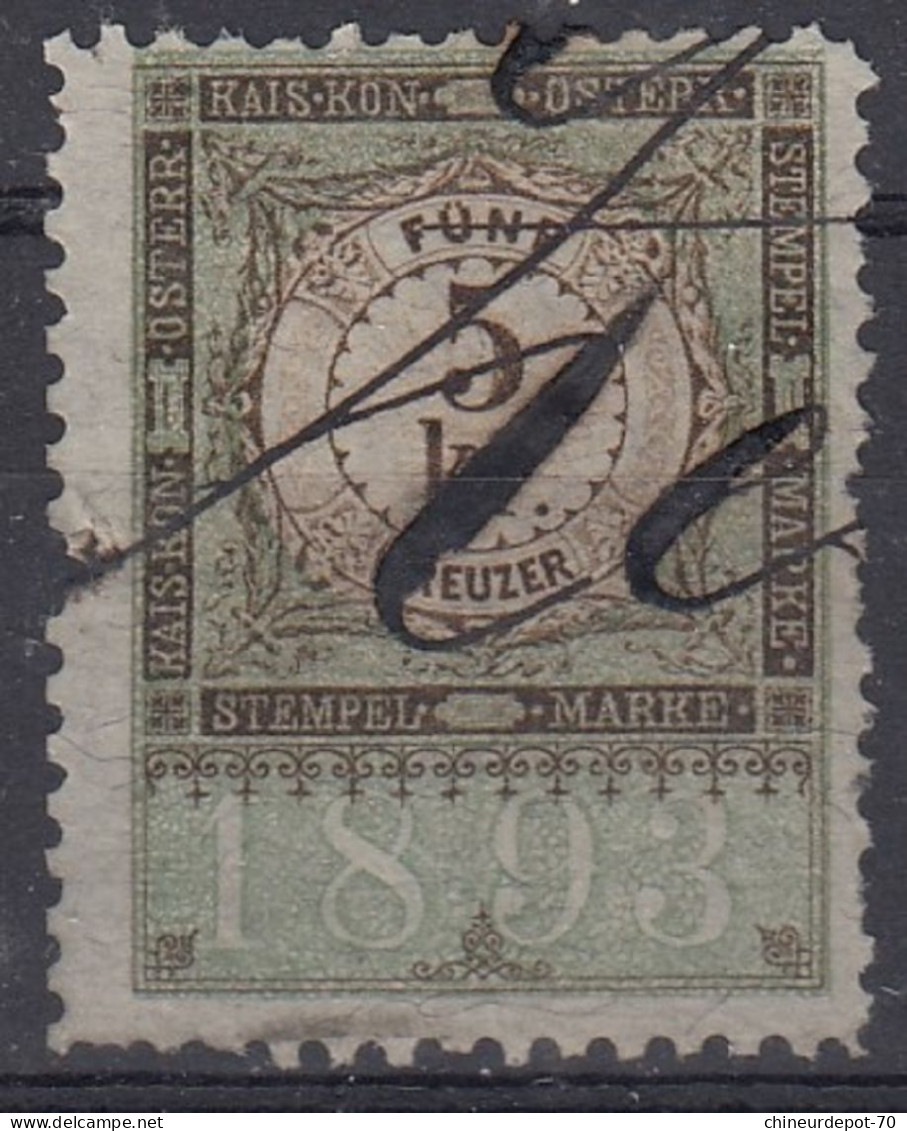 +KAIS-KON OSTEP STEMPELORDNER SPASS EUZER STEMPEL MARKE 1893 - Oblitérés