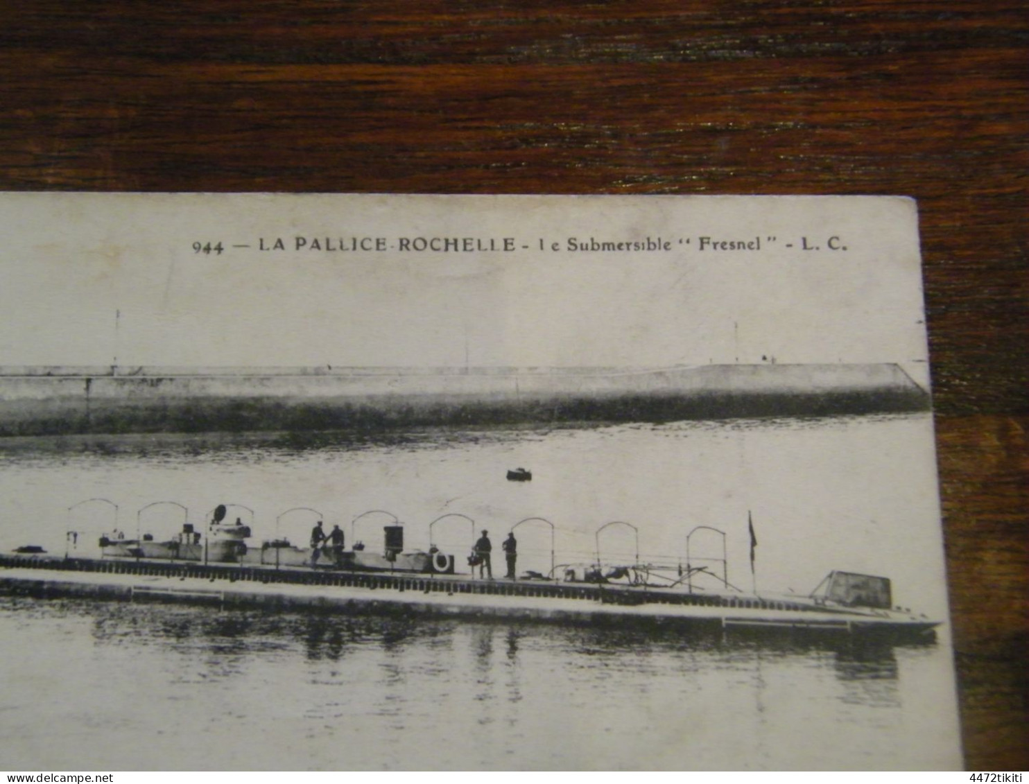 CPA - Le Submersible " Fresnel " - 1905 - SUP (HU 26) - Submarines