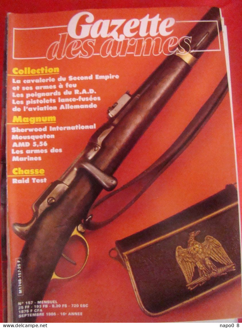 lot de 22 magazines " GAZETTE DES ARMES " ( la poudre noire )