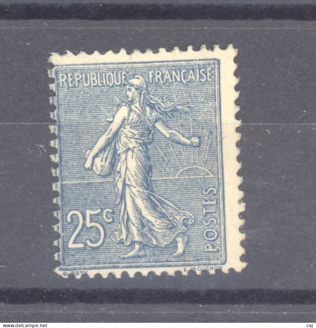 France  :  Yv  132  *   GNO - 1903-60 Semeuse A Righe