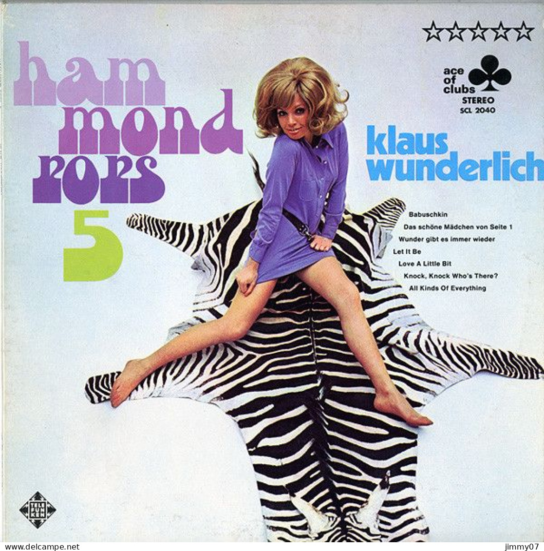 Klaus Wunderlich - Hammond Pops 5 (LP, Album) - Disco & Pop