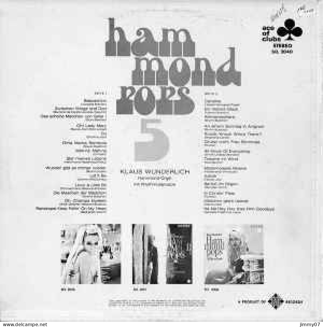 Klaus Wunderlich - Hammond Pops 5 (LP, Album) - Disco, Pop