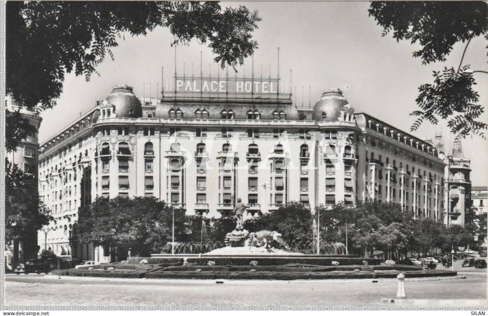 Postal Madrid Palace Hotel Fisa Domínguez - Madrid