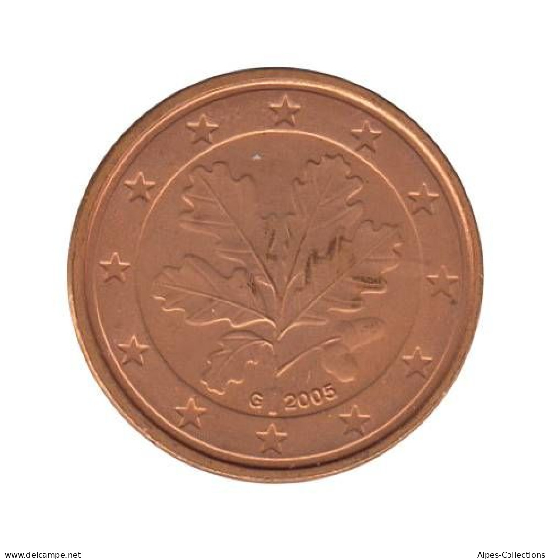 AL00105.1G - ALLEMAGNE - 1 Cent D'euro - 2005 G - Germania