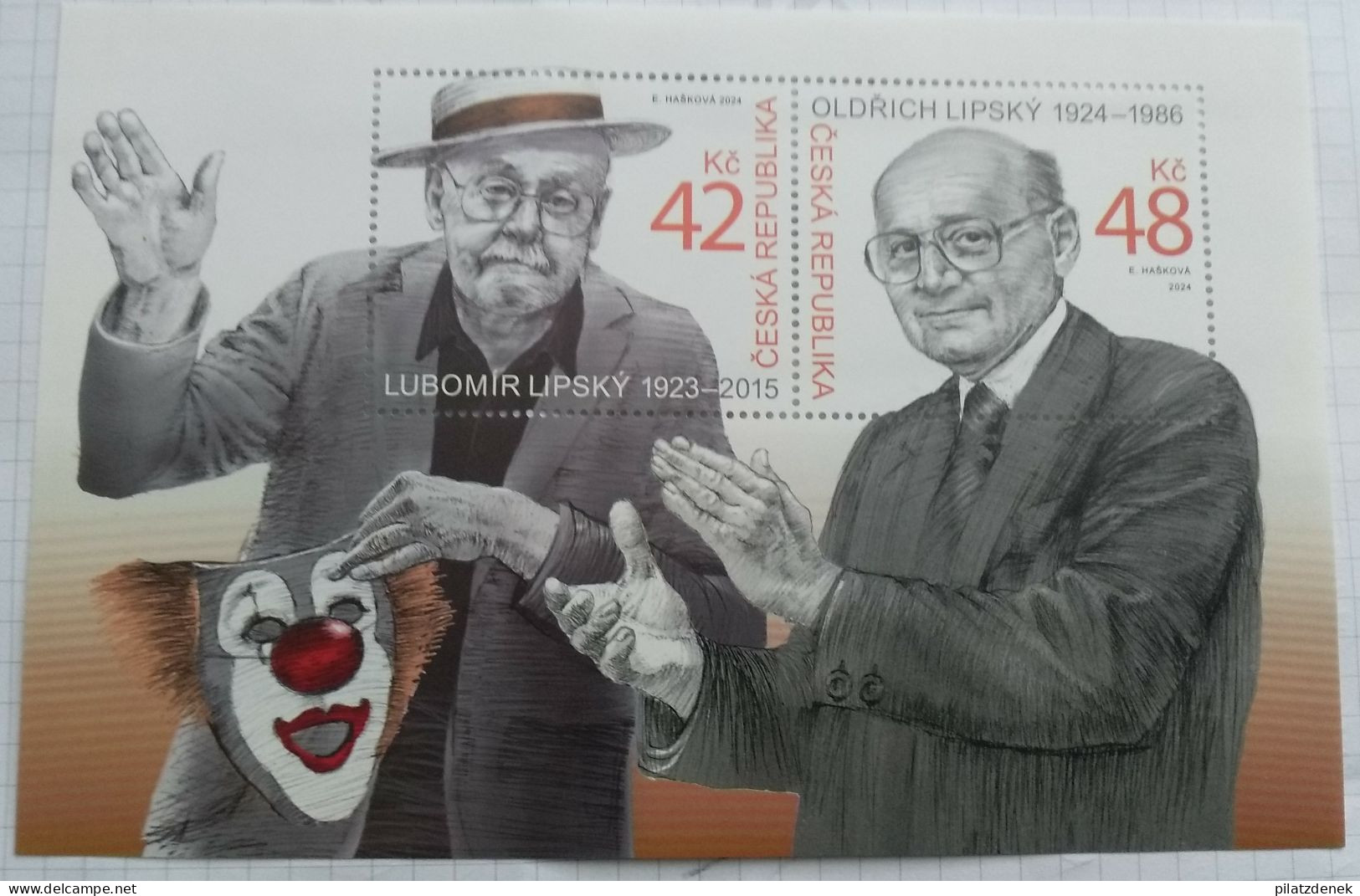 Czech Republik 2024, Schauspieler Lipsky, MNH - Ungebraucht