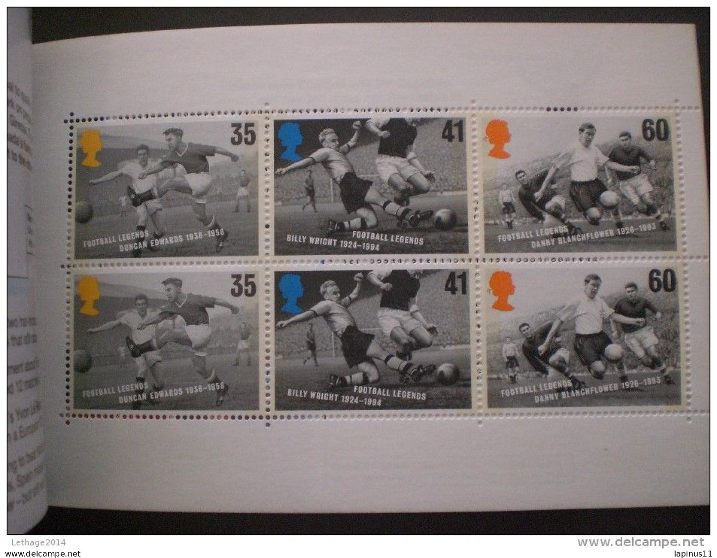 STAMPS GRAN BRETAGNA BOOKLET 1996 ROYAL MAIL EUROPEAN FOOTBALL CHAMPIONSHIP BOOKLET IN MINT CONDITION MNH - Neufs