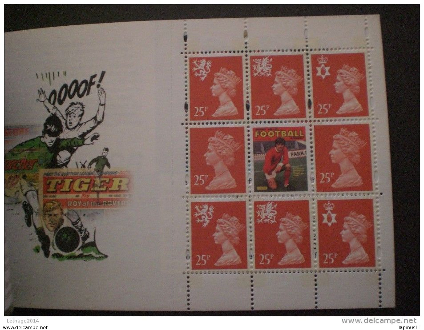 STAMPS GRAN BRETAGNA BOOKLET 1996 ROYAL MAIL EUROPEAN FOOTBALL CHAMPIONSHIP BOOKLET IN MINT CONDITION MNH - Ongebruikt