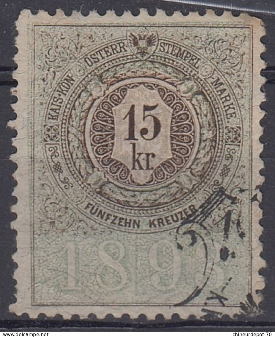 TIMBRE FISCAUX - Revenue Stamps