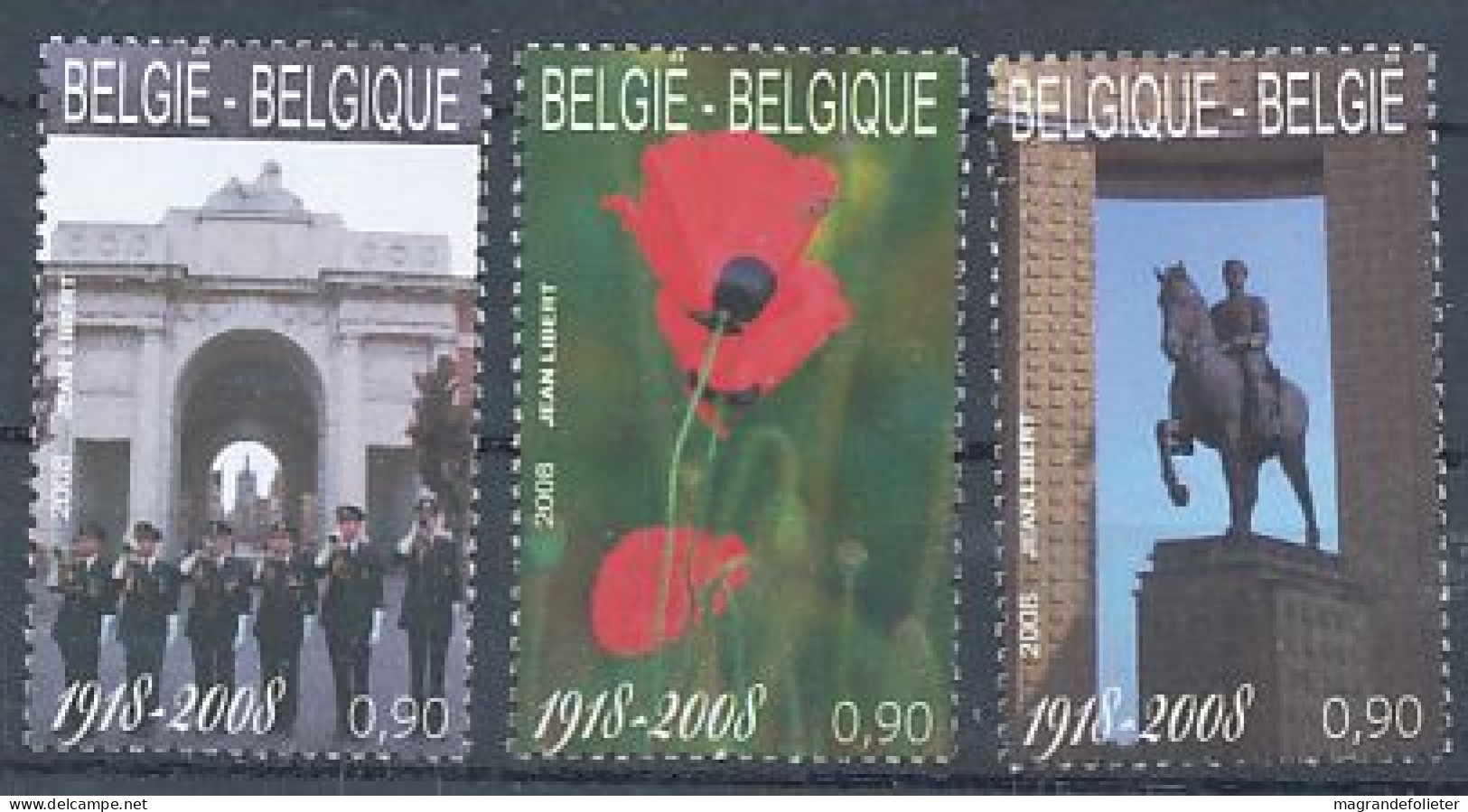 TIMBRE  ZEGEL STAMP  BELGIQUE EMISSION COMMUNE AVEC NOUVELLE ZELANDE 3842-44  XX - 2013-... Roi Philippe