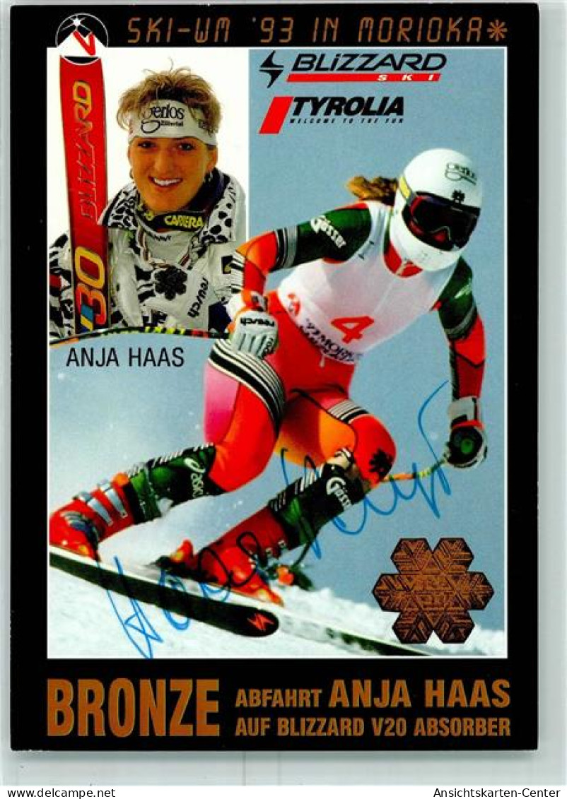 10369505 - Anja Haas Autogramm AK - Sporters