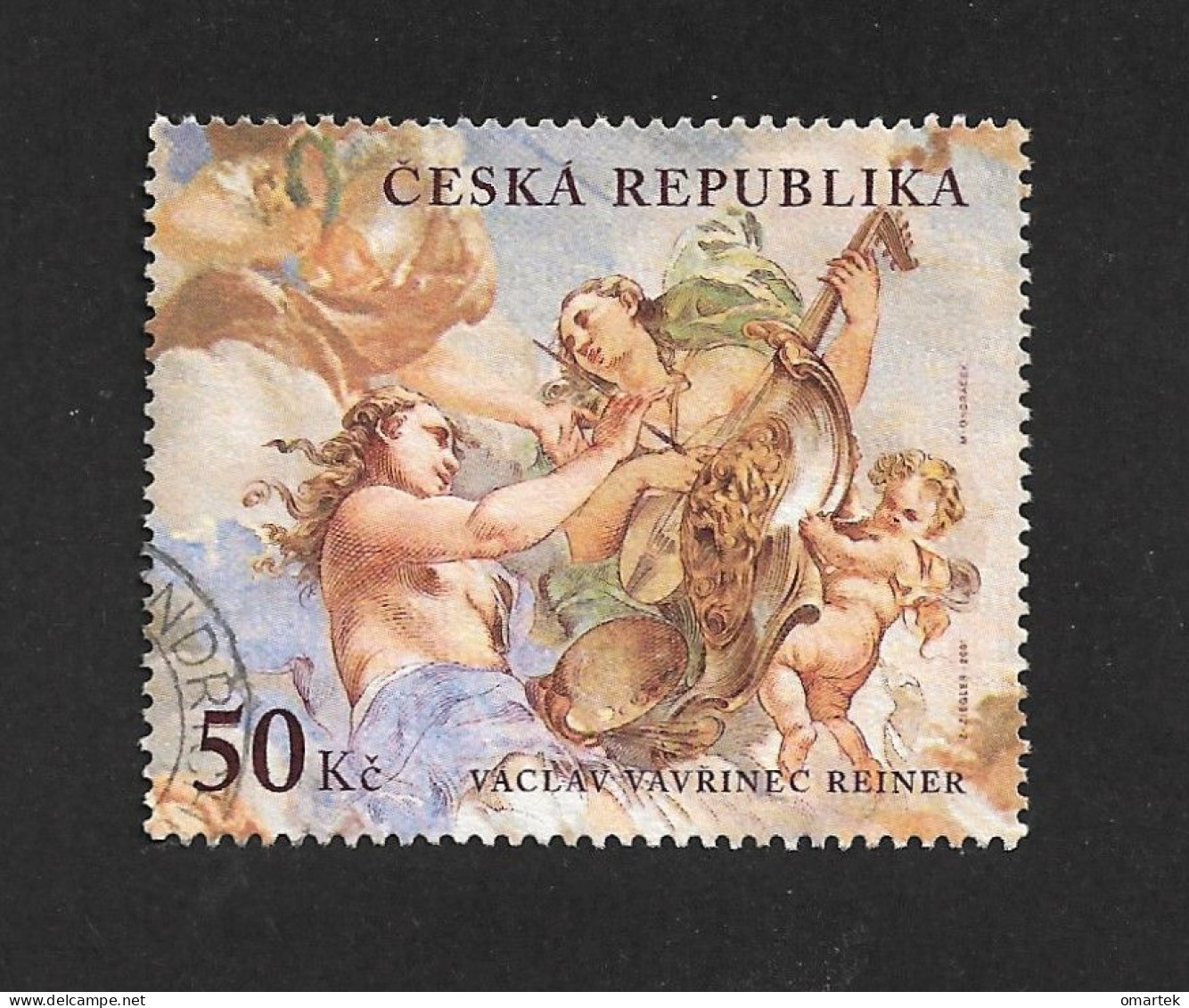 Czech Republic 2001 ⊙ Mi 288 Sc 3143 CZECH BAROQUE ART – V. V. REINER. Tschechische Republik. - Usati